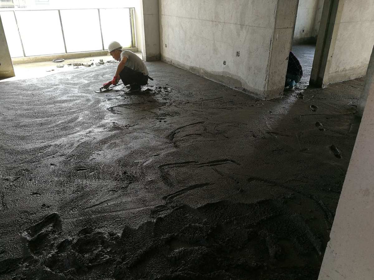 地面保溫砂漿澆筑在裝飾材料中的應用