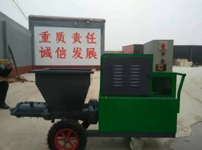 河北嘉順砂漿噴涂機(jī) 優(yōu)質(zhì)裝飾材料施工的高效利器